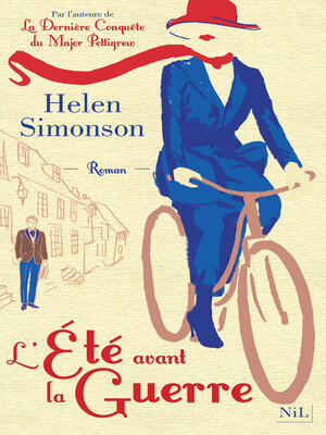 cover image of L'Été avant la guerre